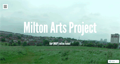 Desktop Screenshot of miltonartsproject.com